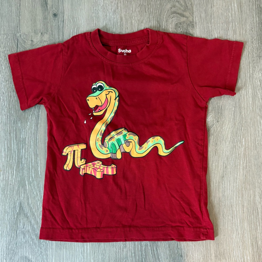 Svaha Kids Red Snake Graphic Tee